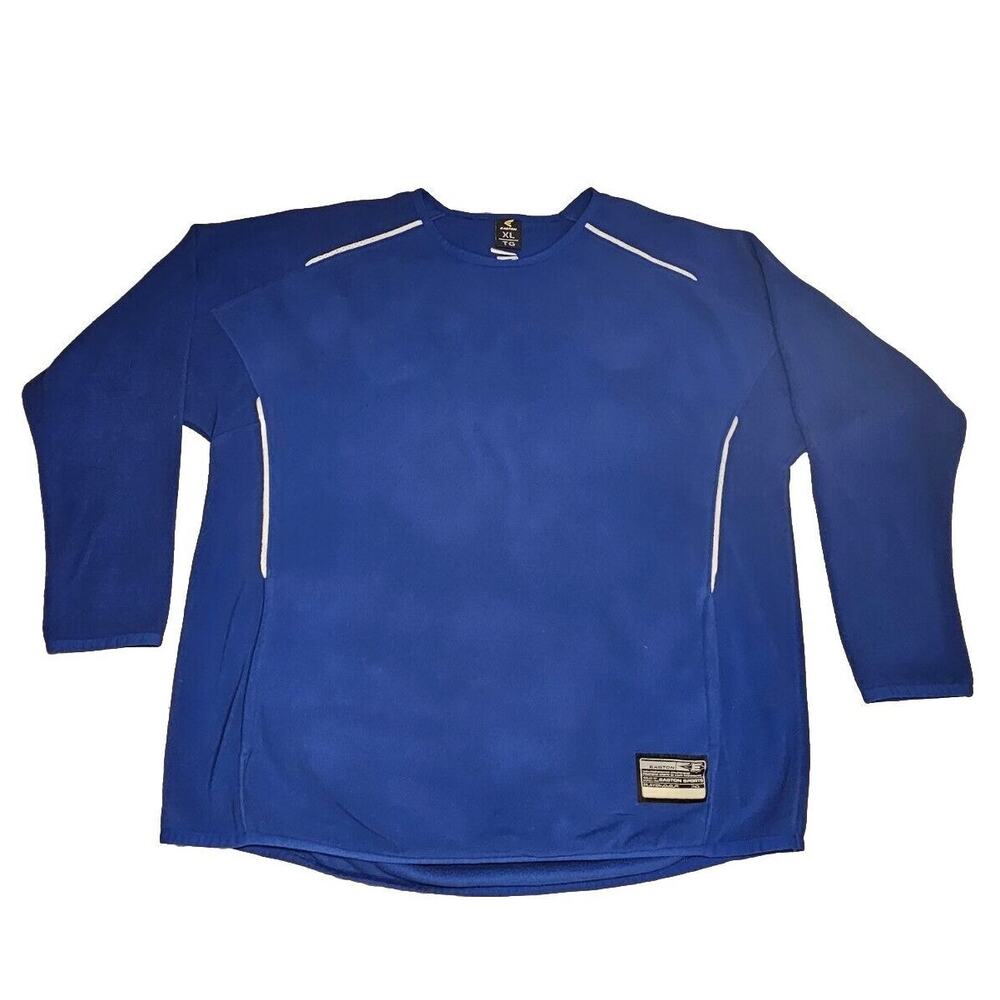 Easton Fleece Batting Dug Out Pullover Size XLT POLAR Crew Front Pocket